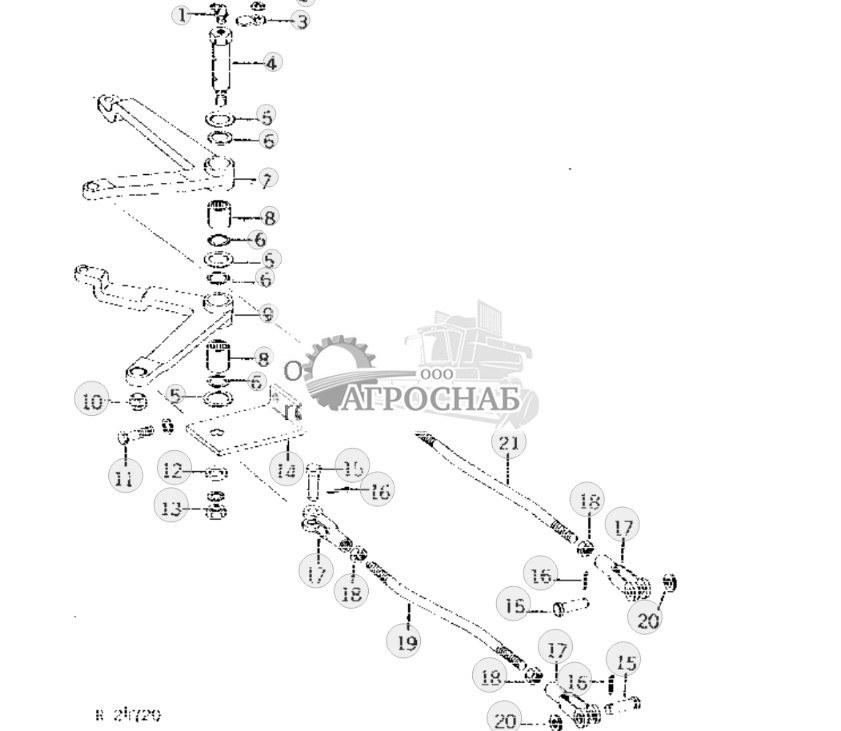 Transmission Shifter Control Rods And Bell Cranks, Inner 